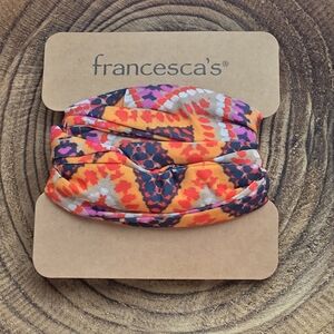 Francesca's Collections Orange and Pink Hair Accessories